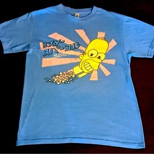 Rare Vintage Homer Simpson Graphic Tee - Small